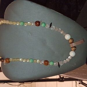 Necklace with stone